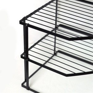 Estante de Almacenamiento de Doble Nivel de Acero Inoxidable Impermeable para Ollas, Organizador de Fregadero de Cocina, Escurridor de Esquina para Uso Doméstico - Product Image 4