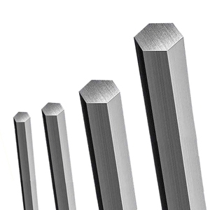 Barras Hexagonales de Acero Inoxidable 201 304 316L 904L, Varillas Metálicas Laminadas en Frío, Pulido Brillante, Patrón Cuadrado, EN ASTM, Soldadura ASI - Product Image 3