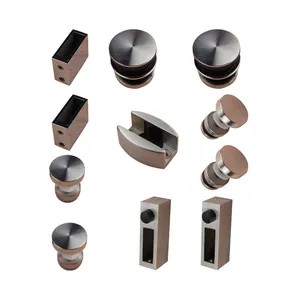 Stainless steel sliding glass hardware fitting,glass fitting accessories