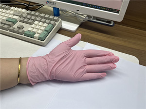 Saf nitril mutfak temizleme dövme gıda servisi pembe güzellik salonu <span class=keywords><strong>spa</strong></span> berber masaj saç yıkama tırnak sanat nitril eldiven eldiven - Product Image 4