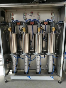 Macchina riempitrice semi automatica <span class=keywords><strong>auto</strong></span>-flusso quantitativa riempimento pasta <span class=keywords><strong>di</strong></span> miele attrezzature per inscatolamento a pressione - Product Image 4