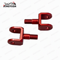 Support de fixation en aluminium CNC pour repose-pieds Sur-Ron Light Bee, adaptateur de montage anodisé OEM, pièces de moto électrique tout-terrain MX