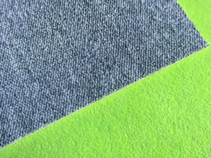 Dalles de moquette autocollantes légères et écologiques avec support en feutre, dalles de moquette amorties pour bureau, chambre, sous-sol, salle de golf - Product Image 4