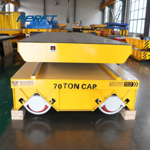 Carrello Ferroviario per Trasporto Materiali da Segheria, Capacità 120 Tonnellate, Carrello di Trasferimento/Riavvolgitore per Carichi Pesanti - Product Image 1