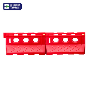 Baoye Chất lượng cao an toàn giao thông chướng ngại vật quay nước ngựa hàng rào trong HDPE nhựa - Product Image 5