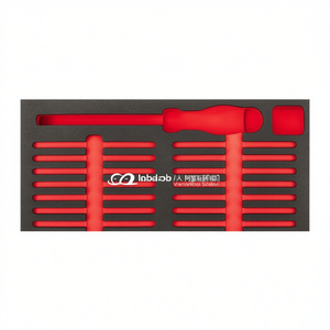 Ensemble d'éponges de maquillage 519 M 333KV, outils applicateurs en mousse rouge pour le mélange de fond de teint pour le visage - Product Image 2