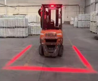 Kamera Mundur AI Forklift Monitor dengan Layar 7.0, 10 Inci 1080P Tahan Air 12-24V DC Sensor Mundur & Parkir