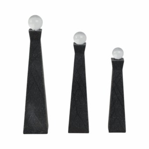 Sculture Obelisco Oggetti Decorativi Moderni in Cristallo per Casa e Ufficio - Product Image 1