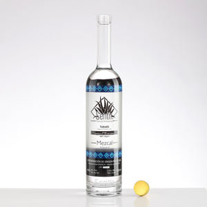 Botella de Licor de Vidrio Transparente Delgada Premium de 500ml 750ml para Vodka, Tequila, Ginebra, Vacía, Venta al por Mayor, Pedidos al por Mayor - Product Image 2