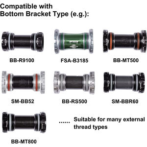 Outil <span class=keywords><strong>de</strong></span> démontage du pédalier <span class=keywords><strong>de</strong></span> vélo 5 en 1 Clé à pédalier avec <span class=keywords><strong>extracteur</strong></span> <span class=keywords><strong>de</strong></span> <span class=keywords><strong>manivelle</strong></span> pour kit <span class=keywords><strong>de</strong></span> réparation <span class=keywords><strong>de</strong></span> vélo - Product Image 5