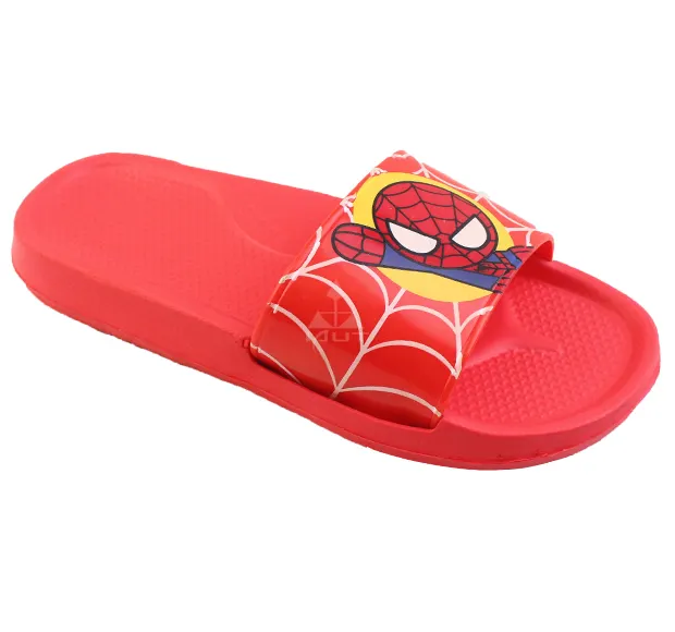 Cool Boy การ์ตูน Spider Man รองเท้าแตะ