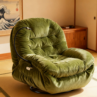 Canapé électrique moderne multifonctionnel pour le salon-Chaise à bascule rotative inclinable à un siège Mémoire à télécommande
