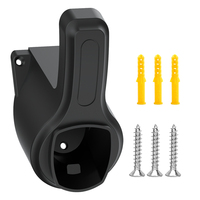Organisateur de câble de chargeur EV mural ABS pour la maison/le garage, compatible avec les prises Tesla Type 2/J1772/GBT, neuf