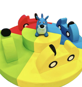 Área de juegos suave para niños, equipo de patio suave para interiores, carrusel - Product Image 5