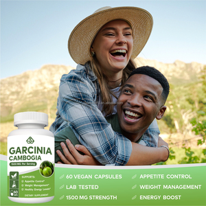 แคปซูลสารสกัดจากผลส้มแขกธรรมชาติ OEM สำหรับควบคุมน้ำหนักสำหรับผู้ชาย 60 แคปซูล - Product Image 4