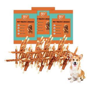 Golosinas Naturales para Perros de Pollo Secado al Aire, Golosinas de Entrenamiento para Mascotas, Golosinas Secas con Sabor a Pollo, Alimento para Perros - Product Image 1