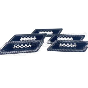 Cadre de décoration pour prise d'air avant de voiture Civic, accessoires automobiles pour Honda Civic 2016-2022, modification de la couverture du séparateur de pare-chocs - Product Image 6