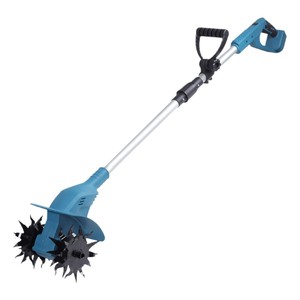 Blue Rotary Tiller 21V Max Lithium Electric Handheld Cultivator 8 Inch Soil Tillage - Product Image 3