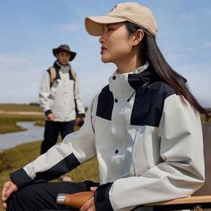 Chaqueta de Esquí de Montaña 3 en 1 Impermeable para Hombre, con Forro Polar, Cortavientos, con Capucha, para Otoño e Invierno - Product Image 6