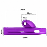 VXM Nouveau vélo pliant en aluminium avec loquet pliant Dahon P10 S20 412, levier de déverrouillage rapide, boucle de sécurité anodisée durable