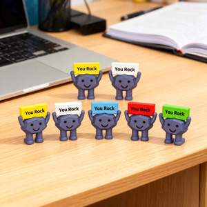 Nueva Figura de PVC Inspiradora con la Frase 'You Rock', Regalo Motivacional para Adultos - Product Image 2