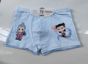 Nuovo Design Personalizzato di Mutande per Bambini in Fibra di Bambù Termica e Cotone con Stampa di Cartoni Animati Cinesi - Product Image 4