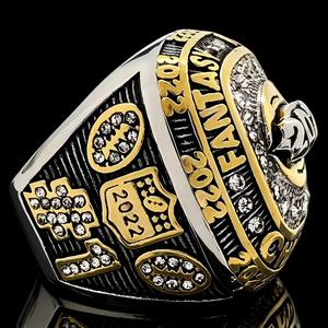 Anillo de Aleación de Moda Europea y Americana, Colección Conmemorativa para Fanáticos del Campeonato de Fútbol de Fantasía <span class=keywords><strong>2022</strong></span>, Venta al Por Mayor - Product Image 3