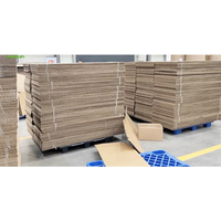 Machine de fabrication de boîtes en carton alvéolé Meixun Green Paper avec pompe et PLC pour composants essentiels d'emballage en papier