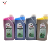 Tinta Eco-Solvente TUCAI de 1000 ml con Bajo Olor para Impresión Digital CMYK LC LM para Cabezales de Impresión I3200/I3200E/XP600