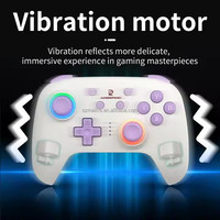 Nouvelle arrivée, manette de jeu sans fil RG P01, connexion à diverses plateformes de jeu, stick de jeu éclairé