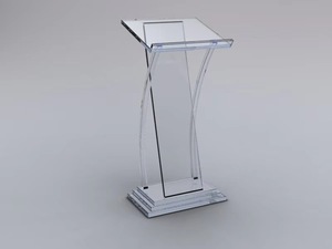 Pulpit Gereja Akrilik Bening Kustom Murah/Pulpit Gereja Plexiglass