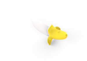 Dildo Vibrator Masturbasi <span class=keywords><strong>Penis</strong></span> Vagina Kecil Berbentuk Pisang untuk Pria dan Wanita - Product Image 3