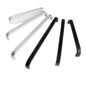 Zinc Alloy Black Sliver Modern GQK Door Handle Decoration Cheap Furniture Europe Kitchen Cupboard Cabinet Window Closet Handles - Product Image 5