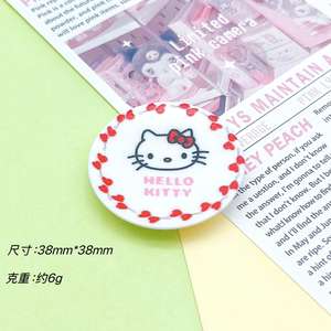 Creative KT Cat Food Charms DIY caja de basura accesorios nueva resina de dibujos animados horquilla nevera pegatina Base <span class=keywords><strong>novela</strong></span> Navidad - Product Image 6