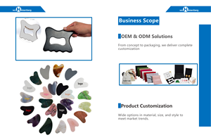 Guasha Massage werkzeug Bian Stone Gua Sha Ganzkörper massage werkzeug für Hals-/Schulter-/Rücken-/Bein-Anti-Cellulite-Kratz massage - Product Image 5