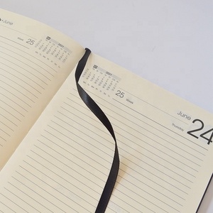 Planificador de Agenda mensual de tamaño A5 personalizable, nuevo diario de cuero de tapa dura, cubierta de PU, cuaderno de <span class=keywords><strong>calendario</strong></span> de inserción de <span class=keywords><strong>bolsillo</strong></span> personalizado - Product Image 4