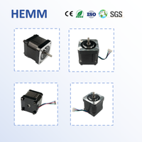 Moteur pas à pas hybride personnalisé HEMM Nema17 42MM carré 2 phases 0.9 pas 2.4V CC pour commande de fraiseuse CNC et imprimante 3D
