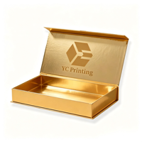 Caja de Papel Magnética de Lujo con Logotipo Personalizado de Fábrica al por Mayor para Embalaje de Cajas de Regalo, Cierre Magnético, Cartón Rígido