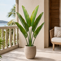 Arbre artificiel Strelitzia hyper-réaliste, paradis des oiseaux, haute qualité, résistant aux UV/au feu, emballage KD, luxe, pour aménagement paysager, anniversaire