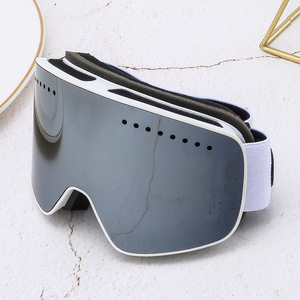 Manufacturer-customized Cylindrical Magnetic Double-layer Anti-fog Outdoor Snow Mountain Climbing Wind and Sand Proof <strong>Goggles</strong> - Product Image 1