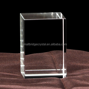 Small Bridge Wholesale Handmade Souvenir <strong>Crystal</strong> Craft Engraved <strong>Animals</strong> Customized 3d Eagle <strong>Crystal</strong> Cube - Product Image 5