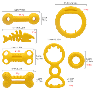 ชุดของเล่นสุนัขแบบลอยน้ำ ทำจากโฟม EVA เป็นมิตรกับสิ่งแวดล้อม พร้อมเชือกกัดแทะ ลูกบอล และจานบิน ขายดีประจำปี 2025 - Product Image 3