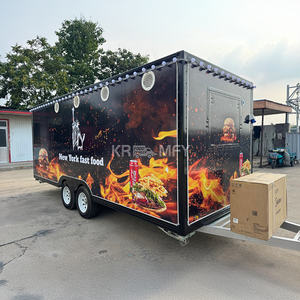 Camion de restauration rapide mobile avec frites et pommes de terre frites, équipé de 2 grandes fenêtres - Product Image 4