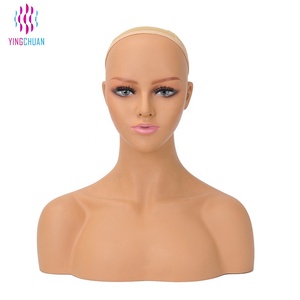 Factory sale realistic hair practice mannequin head - Product Image 6