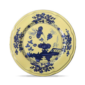 Yellow Vintage Ink Plant Pattern Eco-Friendly Durable Ceramic Dinner Plate Porcelain <b>Dinnerware</b> <b>Sets</b> <b>for</b> Wedding Events - Product Image 3