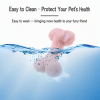 Pawstar en stock – Jouet à mâcher en peluche pour chien, couineur, doux et pelucheux, lavable, couleurs pastel, pour petites races, interactif, vente en gros, personnalisable