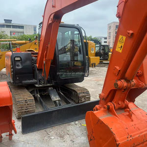 Excavadora Usada Hitachi ZX60 de 6 Toneladas, Excavadora Compacta de Orugas para Construcción - Product Image 3
