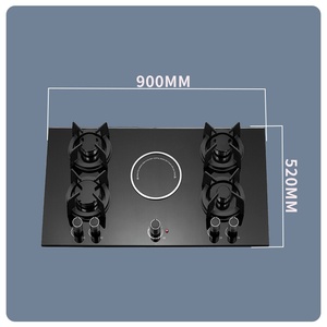 Tốt Nhất Bán Nhà Thiết Bị Nhà Bếp Được Xây Dựng Trong Gas Điện Hobs Với 4 <span class=keywords><strong>Burner</strong></span> 1 Tấm Nóng Tempered Glass Gas Điện Hobs - Product Image 5