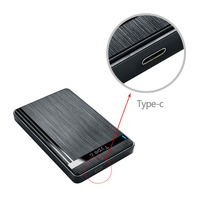 Custodia per Hard disk esterno in plastica da SATA a USB 3.1 HDD custodia da 2.5 pollici