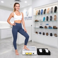 Machine à semelles personnalisées portable avec scanner de pied IA, détection de la pression et de la posture du pied, écran externe de 13 pouces, pour la fabrication de chaussures professionnelles